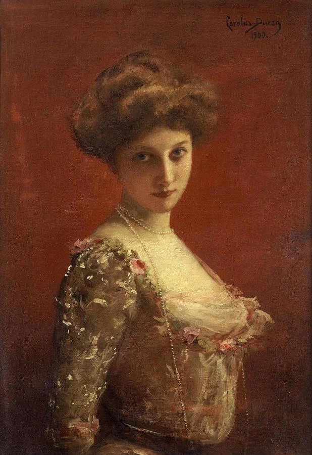 Ritratto dell'attrice Jane Henriot - Comédie, Française, Parigi